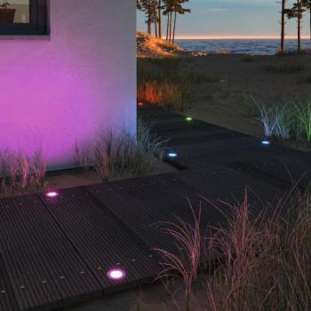 Paulmann Plug & Shine LED süllyesztett padló spotlámpa Floor RGBW ZigBee kép