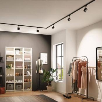 Paulmann URail kábeltovábbítás 1 m, fekete kép