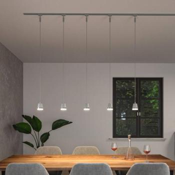 Paulmann URail lógó világítás Cone, matt króm, GU10 kép