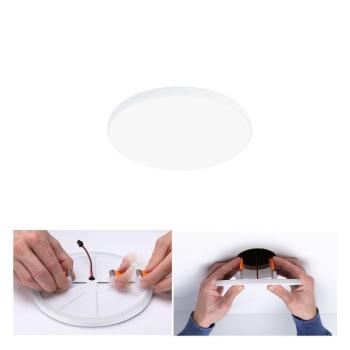Paulmann Veluna Edge LED süllyesztett IP44 4,000K Ø 12cm kép