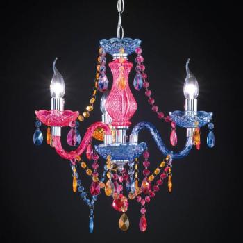 Perdita csillár 3-izzós színes kép