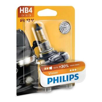 Philips Autó izzó Philips VISION 9006PRB1 HB4 P22d/60W/12V  kép