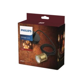 Philips függő lámpa Vintage, E27 foglalat arany kép