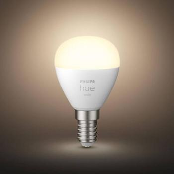 Philips Hue White LED csepp lámpa E14 5,7W 2700K kép