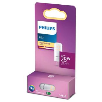 Philips kapszula LED izzó G4 2,7W 2 700 K matt kép