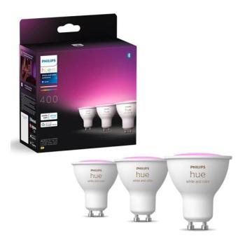 Philips KÉSZLET 3x LED RGBW Dimmelhető izzó Philips Hue WACA GU10/4,2W/230V 2000 kép
