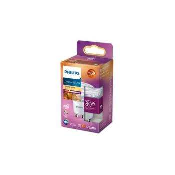 Philips LED Dimmelhető izzó Philips Warm Glow GU10/6,2W/230V 2200 kép