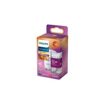 Philips LED Dimmelhető izzó Philips Warm Glow PAR16 GU10/3,8W/230V 2200 kép