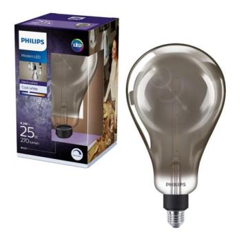 Philips LED Dimmelhető izzó SMOKY VINTAGE Philips A160 E27/6,5W/230V 4000K  kép