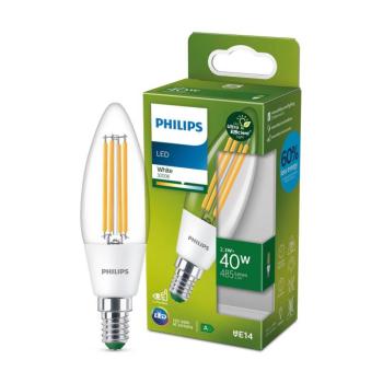 Philips LED gyertyalámpa E14 2,3W 485lm 3000K kép