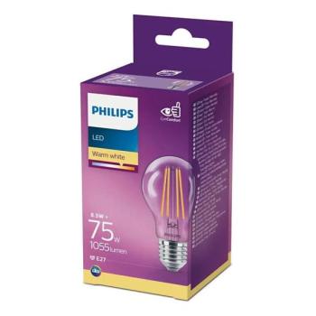 Philips LED Izzó Philips A60 E27/8,5W/230V 2700K  kép