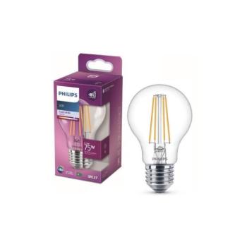 Philips LED Izzó VINTAGE Philips A60 E27/8,5W/230V 4000K  kép