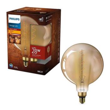 Philips LED Izzó VINTAGE Philips E27/4,5W/230V 1800K  kép