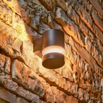 Philips LED kültéri fali lámpa Laven, magasság 13,5 cm kép