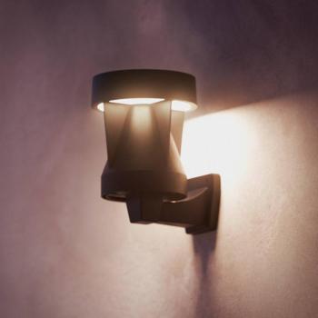 Philips LED kültéri fali világítás Avery, fekete, IP44 kép