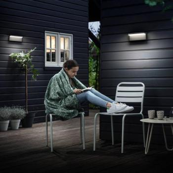 Philips LED kültéri fali világítás Bustan UE, 2 db-os csomag, 2700 K kép