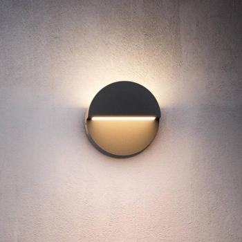Philips LED kültéri fali világítás Valor UE, antracit, alumínium, IP44 kép