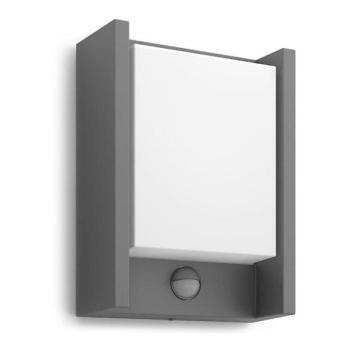 Philips Philips ARBOUR LED kültéri fali lámpa szenzorral, 3,8W, IP44  kép