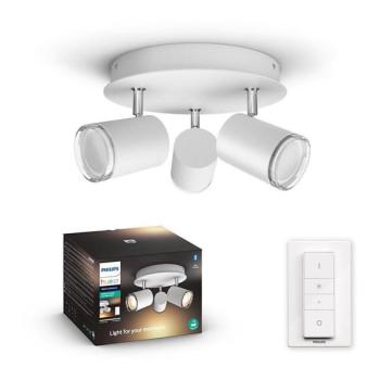 Philips Philips Hue ADORE LED 3xGU10/5W IP44 für Bad, dimmbar, mit Fernbedienung  kép
