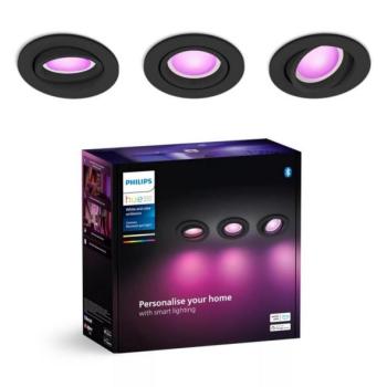 Philips Philips Hue CENTURA 3xLED RGBW stmívatelné podhledové 1xGU10/4,2W/230V  kép