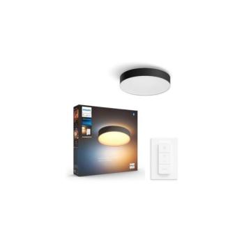 Philips Philips Hue ENRAVE M LED 19,2W 230V fekete dimmelhető mennyezeti lámpa + DO  kép