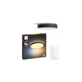 Philips Philips Hue ENRAVE XL LED 48W 230V fekete dimmelhető mennyezeti lámpa + DO  kép