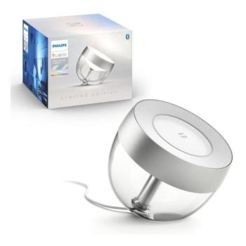 Philips Philips Hue IRIS LED RGB asztali lámpa, állítható, 8,2W, 230V, ezüst  kép