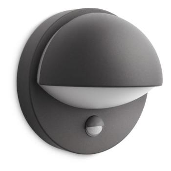 Philips Philips JUNE kültéri fali lámpa s érzékelővel 1xE27/12W/230V IP44  kép