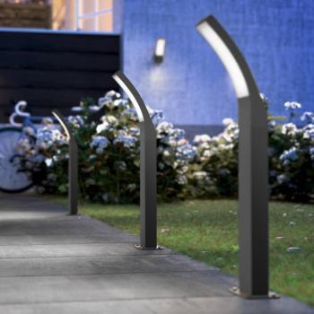 Philips Splay LED fali lámpa, 60 cm, 4.000 K, antracit, IP44 kép