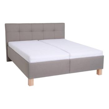 POHODA Ágy matraccal és tárolóval MARIA 180x200 cm taupe színben  kép