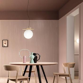 Posy S1 függőlámpa, Ø 20 cm, muranói üveg kép