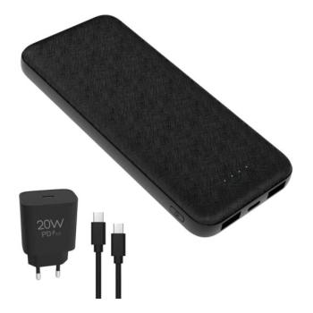  Power Bank 10000 mAh + adapter 20W Power Delivery + USB kép