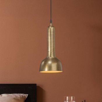 PR Home akasztólámpa Bainbridge sárgaréz Ø 15 cm fémdugóval kép