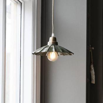 PR Home Ester lógó világítás, zöld, Ø 24 cm, vas, dugasz kép