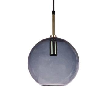 PR Home függőlámpa Milla, Ø 20 cm, arany/füstszürke, arany/füstszürke kép