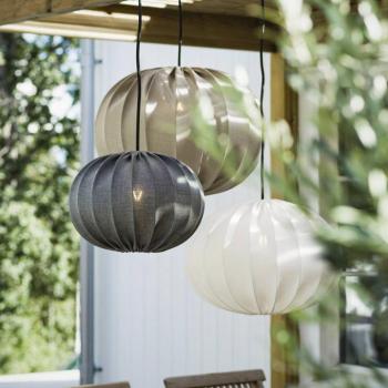 PR Home Hilma függőlámpa szürke Ø 60 cm kábel 2,5m kép