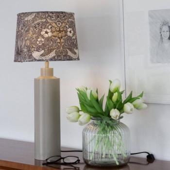 PR Home Solo asztali lámpa, bézs színű, magasság 58 cm, fém kép