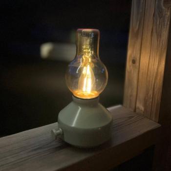 PR Home újratölthető LED-es teraszvilágítás Glimt, zöld, IP44, 21,3 cm kép