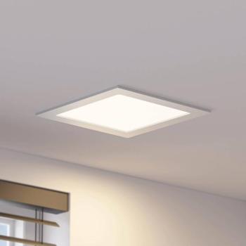 Prios Helina LED-es süllyesztett lámpa, ezüst, 22 cm, 24 W, dimmelhető kép
