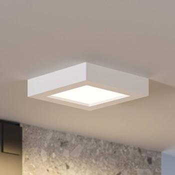 Prios LED mennyezeti lámpa Alette, fehér, 17,2 cm, fényerőszabályzóval kép