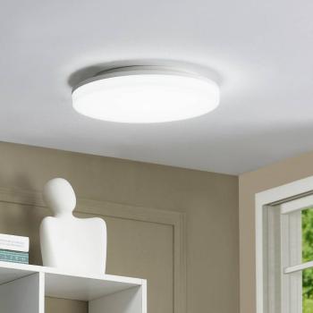 Prios LED mennyezeti lámpa Artin, Ø 28 cm, fehér, CCT, IP65 kép