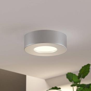 Prios LED mennyezeti lámpa Edwina, ezüst, 12 cm, 3 darabos szett kép