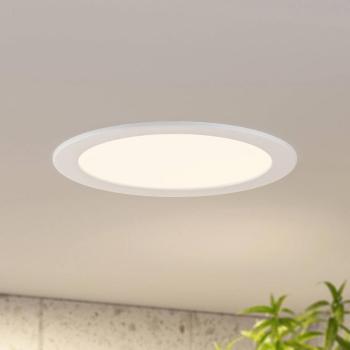 Prios LED süllyesztett lámpa Cadance, fehér, 24cm, 10 darabos készlet, CCT kép