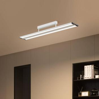 Prios Yuela LED mennyezeti lámpa, DALI, 120 cm, fehér kép
