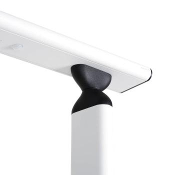 Prios Zyair LED-es irodai állólámpa, fehér 108,4 cm kép
