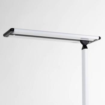 Prios Zyair LED-es irodai állólámpa, fehér 59,7 cm kép