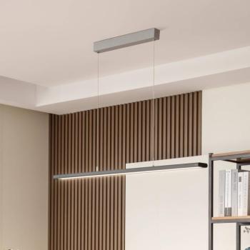 Prios Zyair LED irodai függesztett lámpa ezüst DALI kép