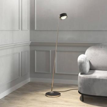 Puk! 120 Floor LED átlátszó/matt, fekete/króm kép
