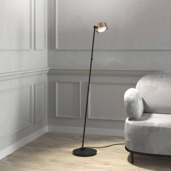 Puk! 120 Floor LED átlátszó/matt réz/fekete kép