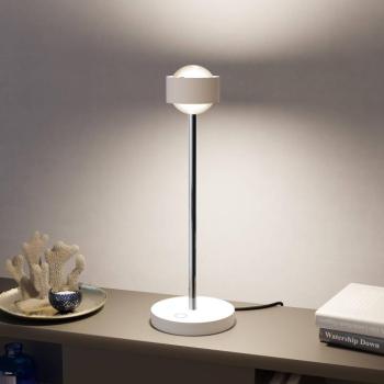 Puk! 80 Eye Table LED matt lencsék, fehér/króm kép